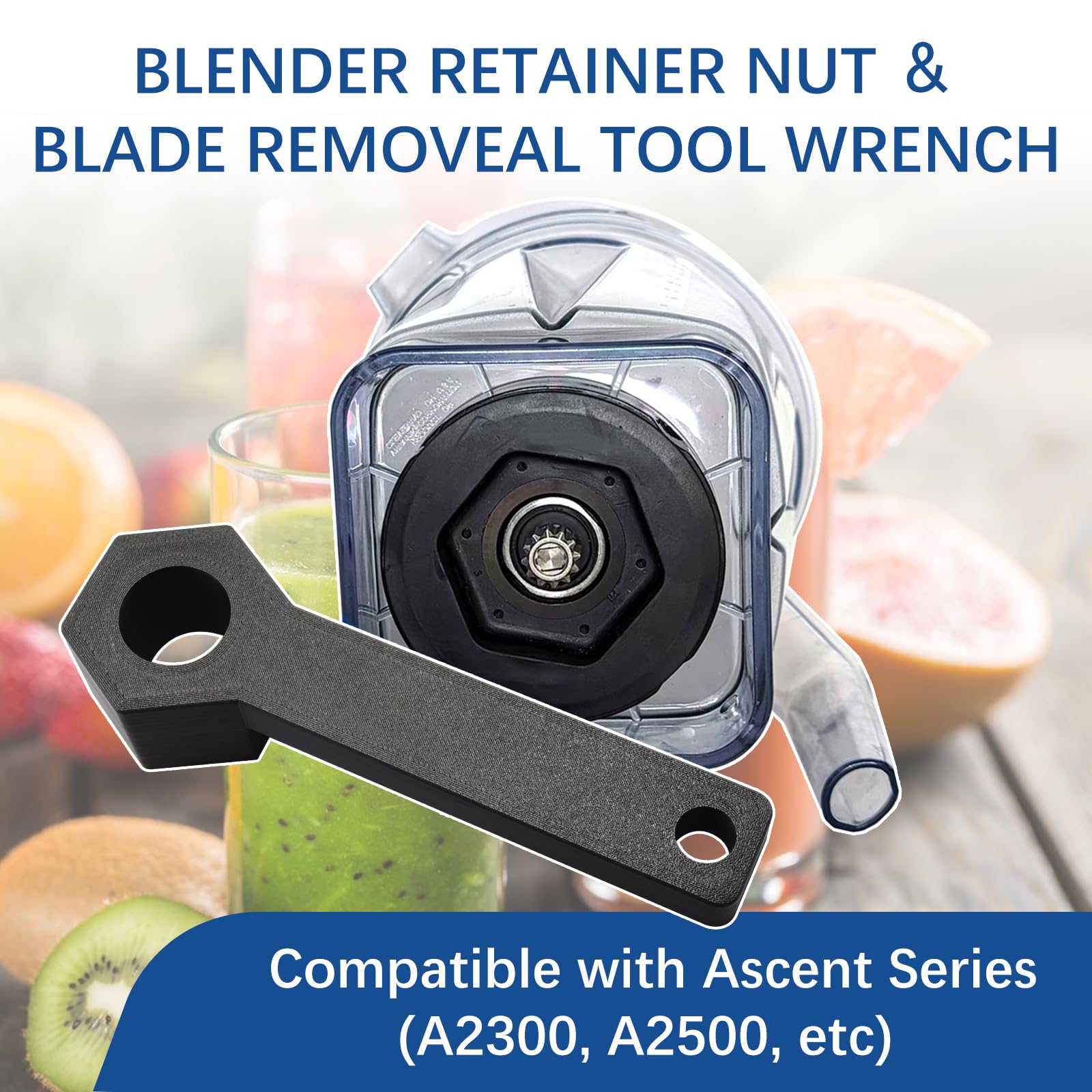 Blade Wrench Compatible with Vitamix Ascent Series, Accessories for Vitamix Ascent - Blade Removal Tool