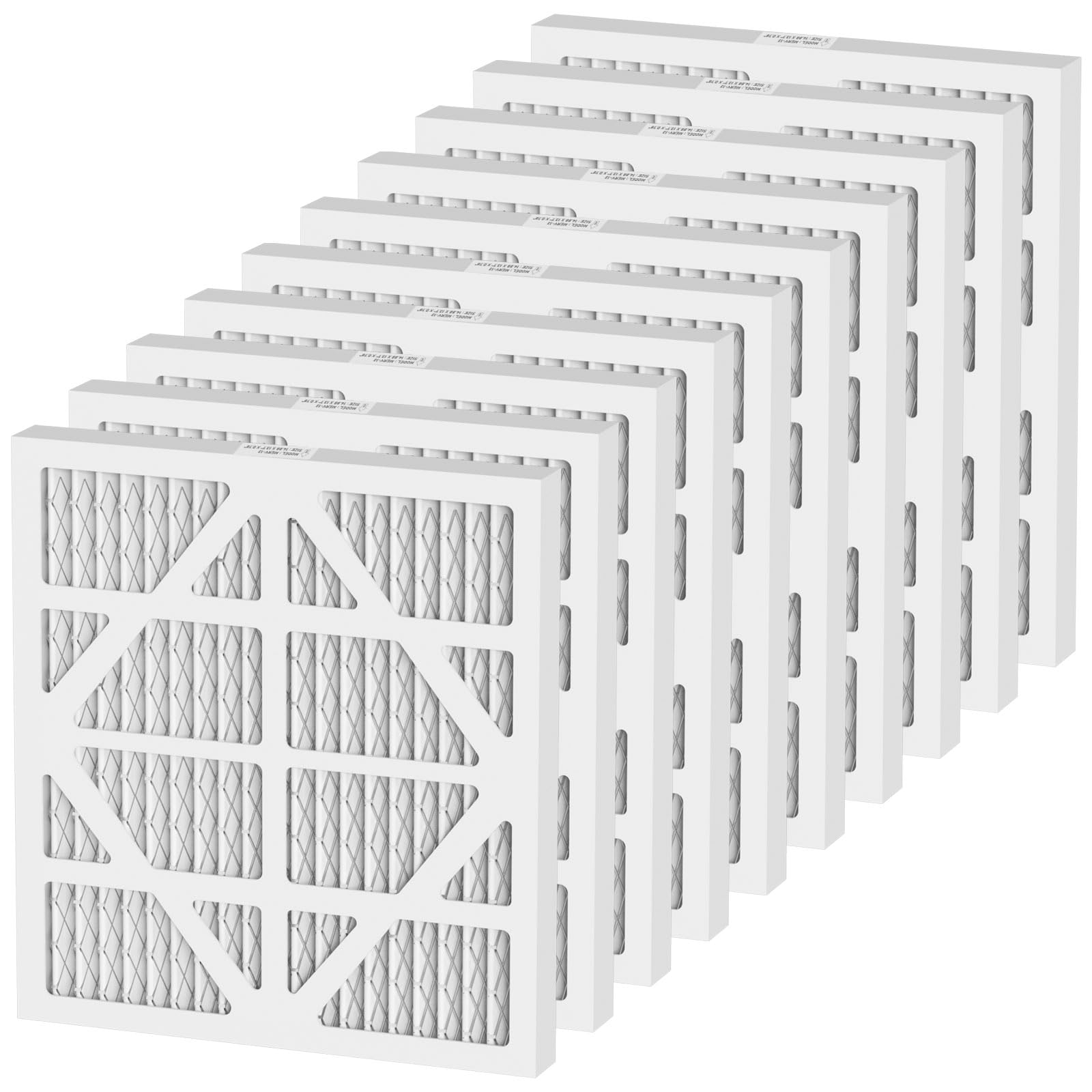 Photo 1 of 10 Pack HEPA550 Air Filter Replacement Set MERV-13 Compatible with AlorAir CleanShield HEPA 550, 13.7"×14.8"×0.8"