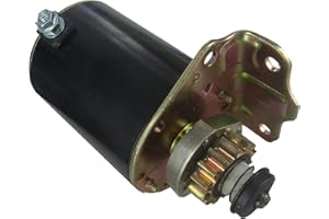 CRANK-N-CHARGE Heavy Duty Lawn Mower Starter Compatible with John Deere D100, D105 17.5HP, D110 19HP 593934, 693551, BS693551, LG693551, SE501848