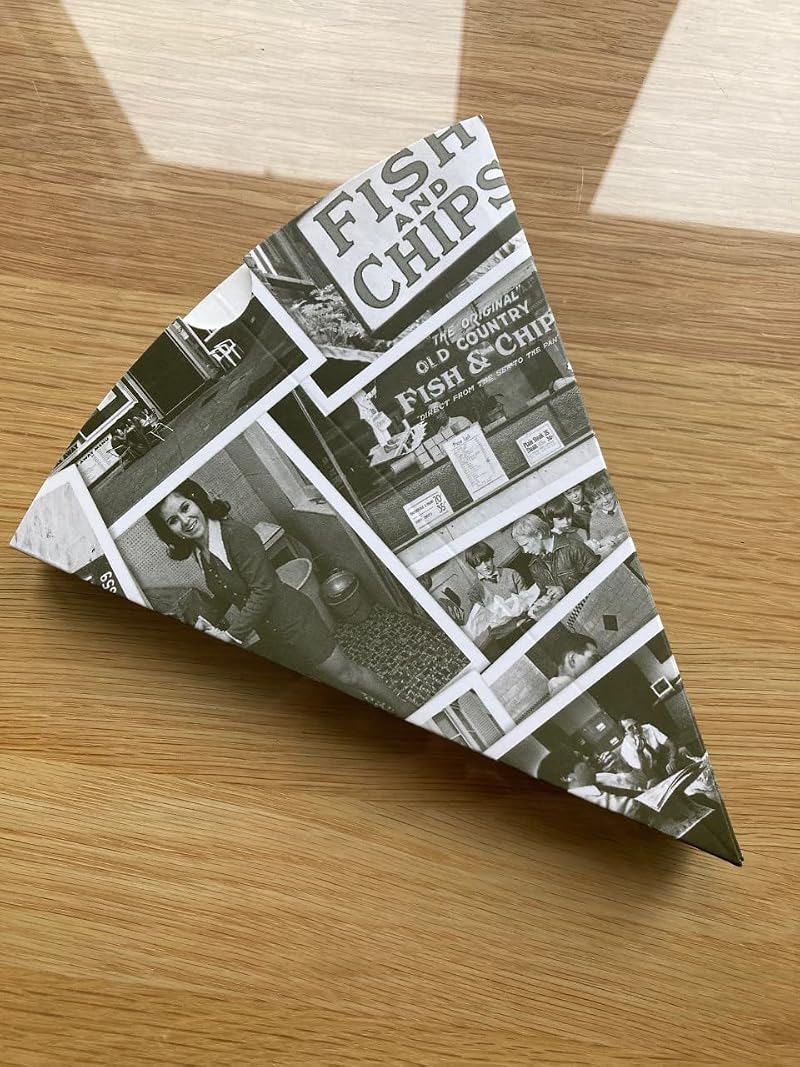A2B Stationery Paper Chip Cones Newsprint Style 25 Box