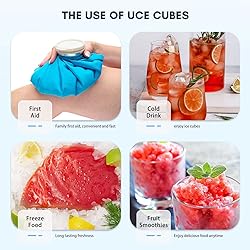 Ice Maker Countertop with Self-Cleaning, 26.5Lbs