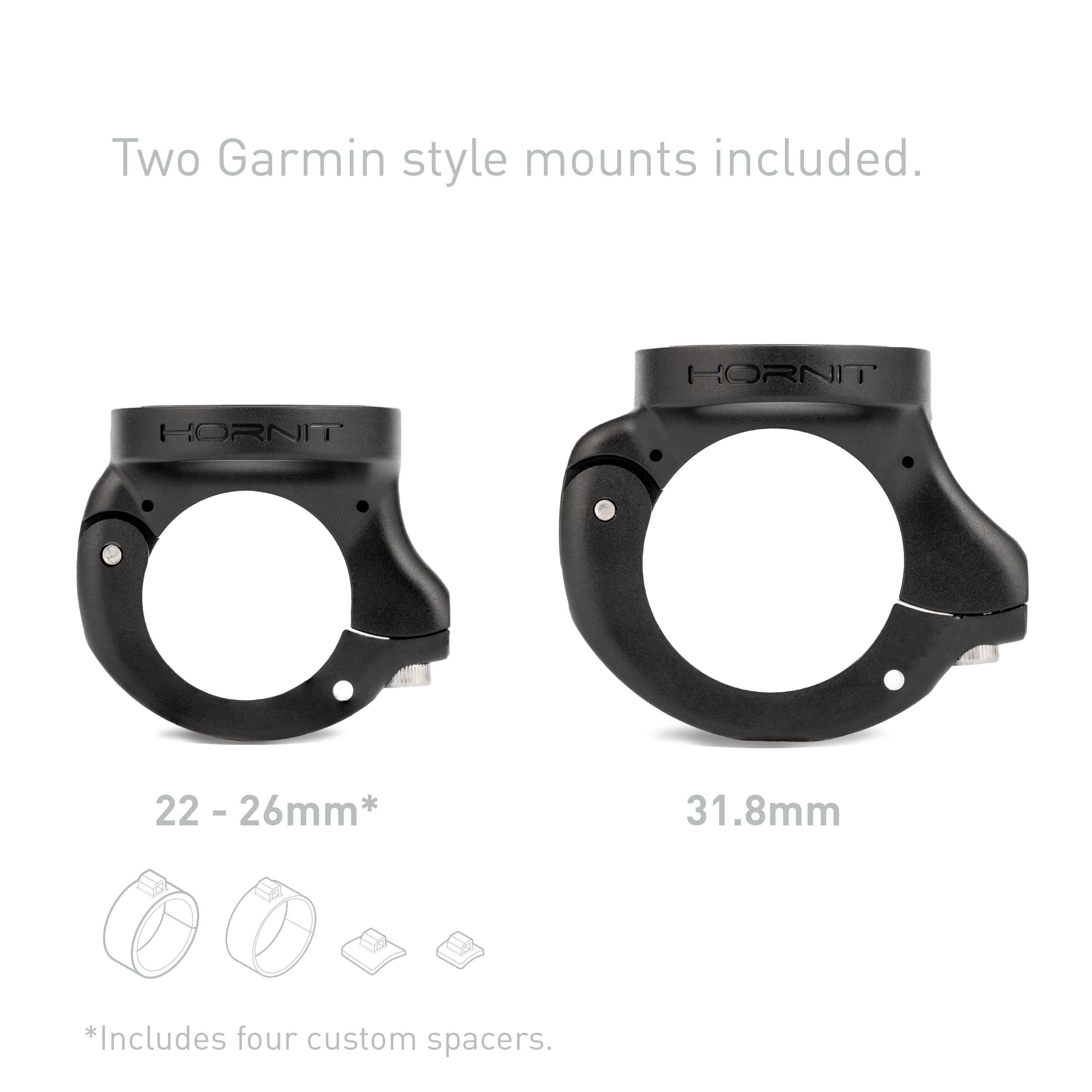 Hornit dB140 Bike Horn, Upgraded V3 Model, World's Loudest Bicycle Horn for Increased Rider Safety, Remote Trigger and Upgraded Mounting System Included