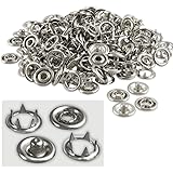 100-Piece 3/16" Snap Fastener Refills - 3/8" Outside Diameter