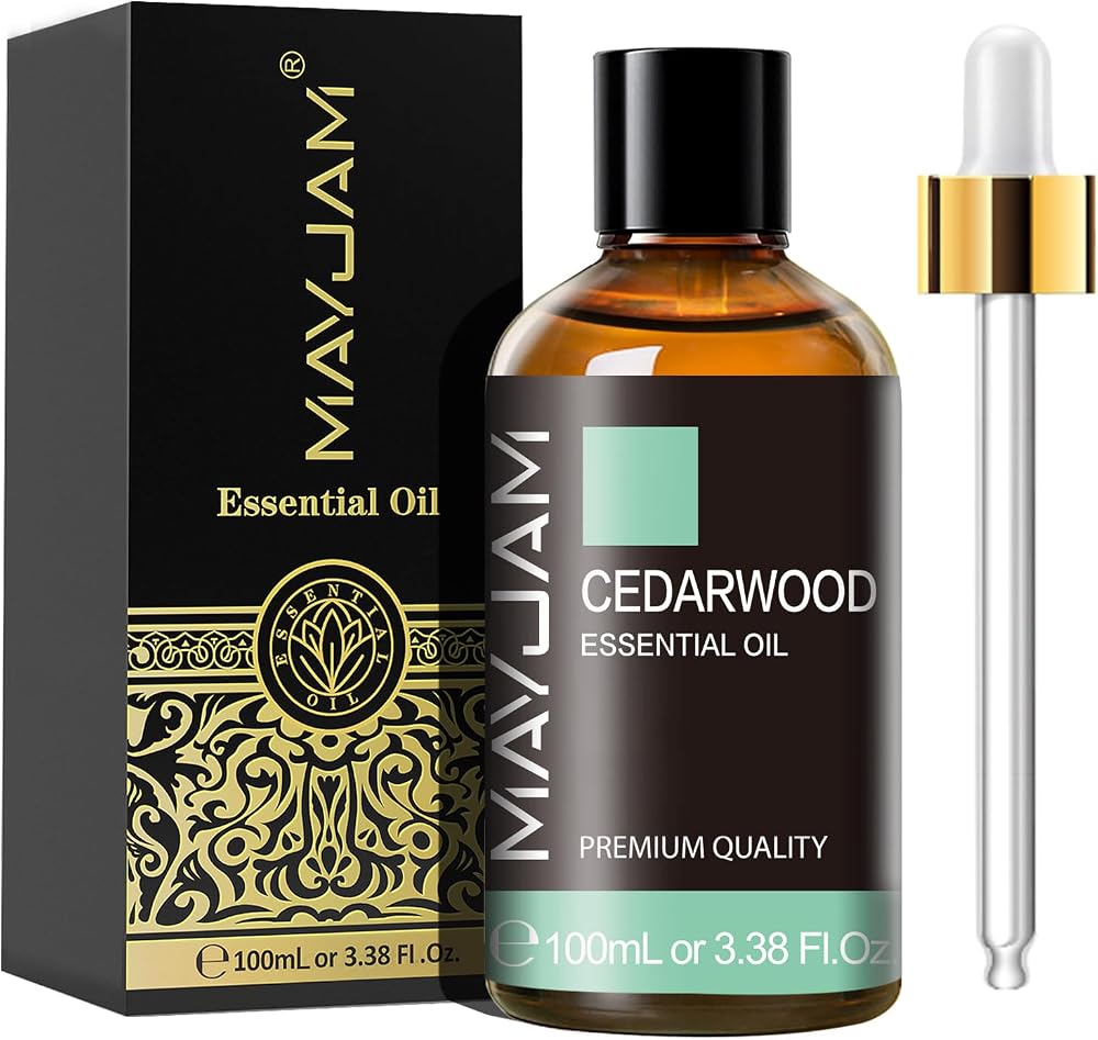 MAYJAM Cedarwood Essential Oils 100ML for Diffuser Humidifier DIY