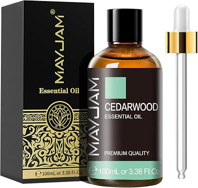 MAYJAM Cedarwood Essential Oils 100ML for Diffuser Humidifier DIY