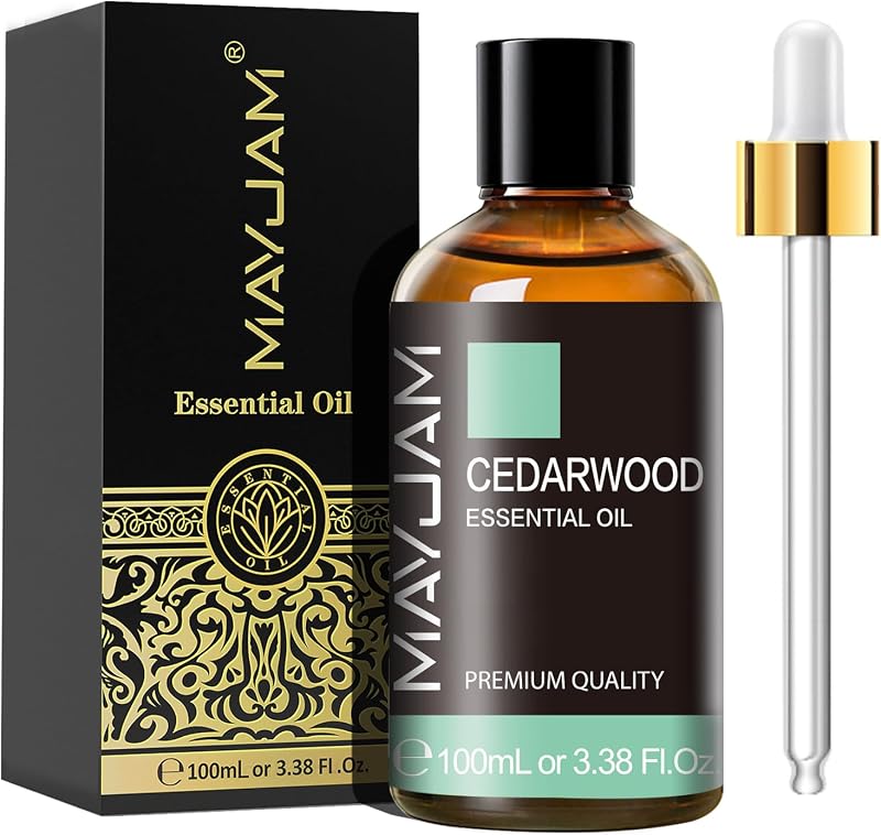 MAYJAM Cedarwood Essential Oils 100ML for Diffuser Humidifier DIY