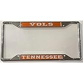 UT, Tennessee License Plate Frame, Silver, Vols Car Tag Holder, Volunteers