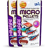Hikari Tropical Micro Pellets for Tetras, Barbs, and Other Small-Mouthed Tropical Fish (1.58 Oz, Pack of 2) (2 Items)