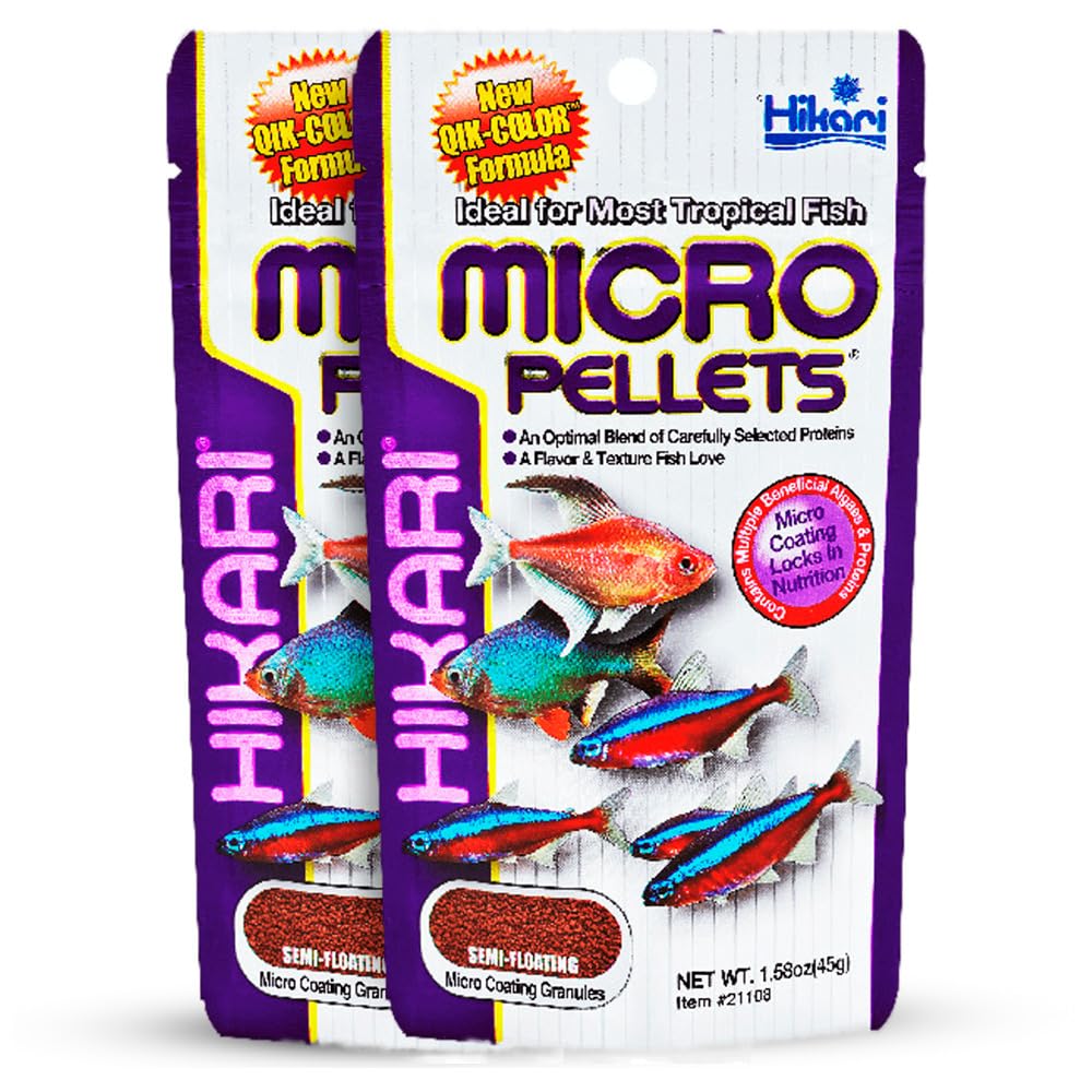 Hikari Tropical Micro Pellets 22g *Pack of Two* - BUNDLE