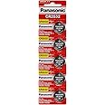 Panasonic CR2032 Lithium 3 Volt Battery (5 pieces)