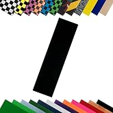 TURBO 9 x 33 Inch Skateboard Grip Tape Sheet Black