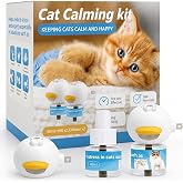 Duasdne Cat Calming Diffuser 2 Pack Multi Cat Pheromones Diffuser Helps Calm Cats for 30 Days Effectively Relieve Anxiety Stress