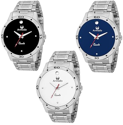 AR-C1 C2 C3 Smart Stylish Watch for Men Combo of 3