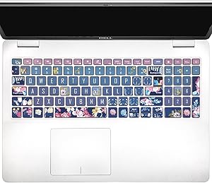 SANFULIN Keyboard Cover for 2021 2020 2019 Dell Inspiron 15 5501 5502 5505 5508 5584 5590 5593 5598 15.6