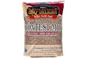 BBQ'RS DELIGHT Contest Mix Flavor BBQR's Delight Smoking BBQ Pellets 20 Pounds