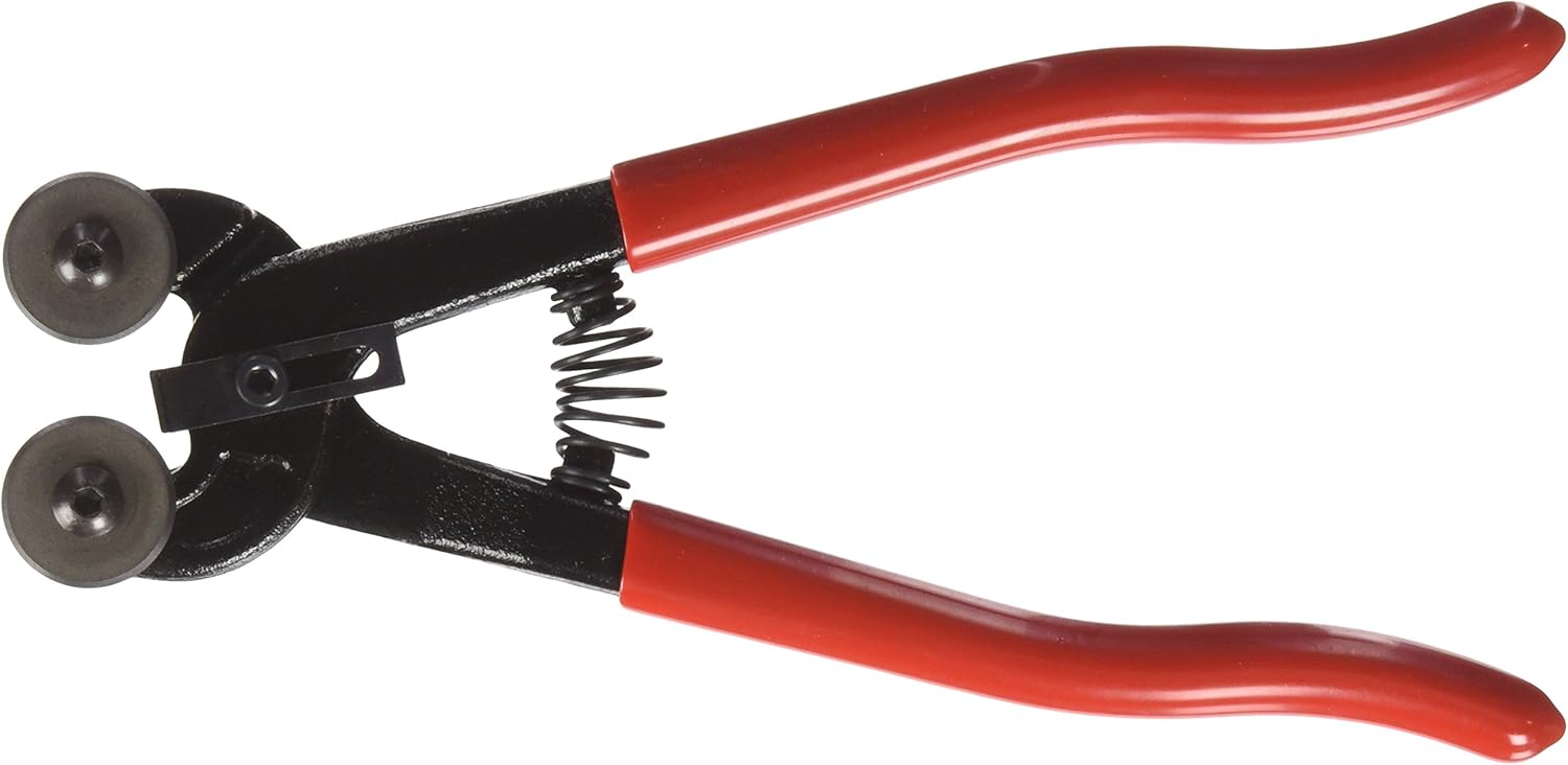 Diamond Tech Crafts Wheeled Glass Nippers, Red, 1 Pack Amazon.co.uk