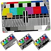 4PCS No Signal Credit Card Skin Set, Waterproof Debit Card Sticker Game Machine Theme Bank Card Sticker Skins