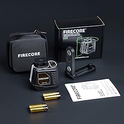 Laser Level, Firecore 360° Green Self Leveling