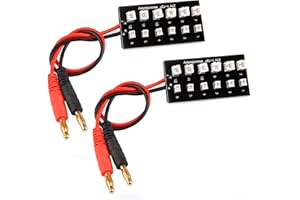 Hobbymall 3.7V 1S Lipo Battery Balance Charging Board 1S Ultra Micro JST-PH Parallel Charging Board Connect Plate Blade Induc