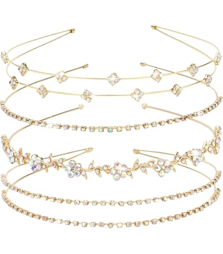 Amazon.com : Ettika Gold Headband. Hair Accessories, Gold  display picture 3