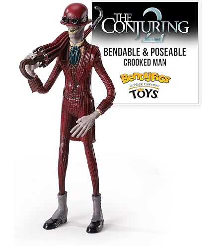 Figura Horror The Crooked Man (The Conjuring 2) - Warner Bros Eaglemoss, Scala 1:16, Collezione Ufficiale, Multicolore