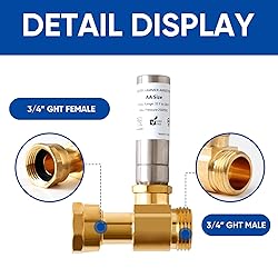 SECKWHALE, Stainless Steel Water Hammer Arrestor