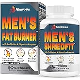 Thermogenic Fat Burner for Men with Green Tea, Premium Appetite Suppressant, Appetite Control, Metabolism Booster for Weight Loss, Energy, Weight Loss Supplement for Men - 90 Capsules