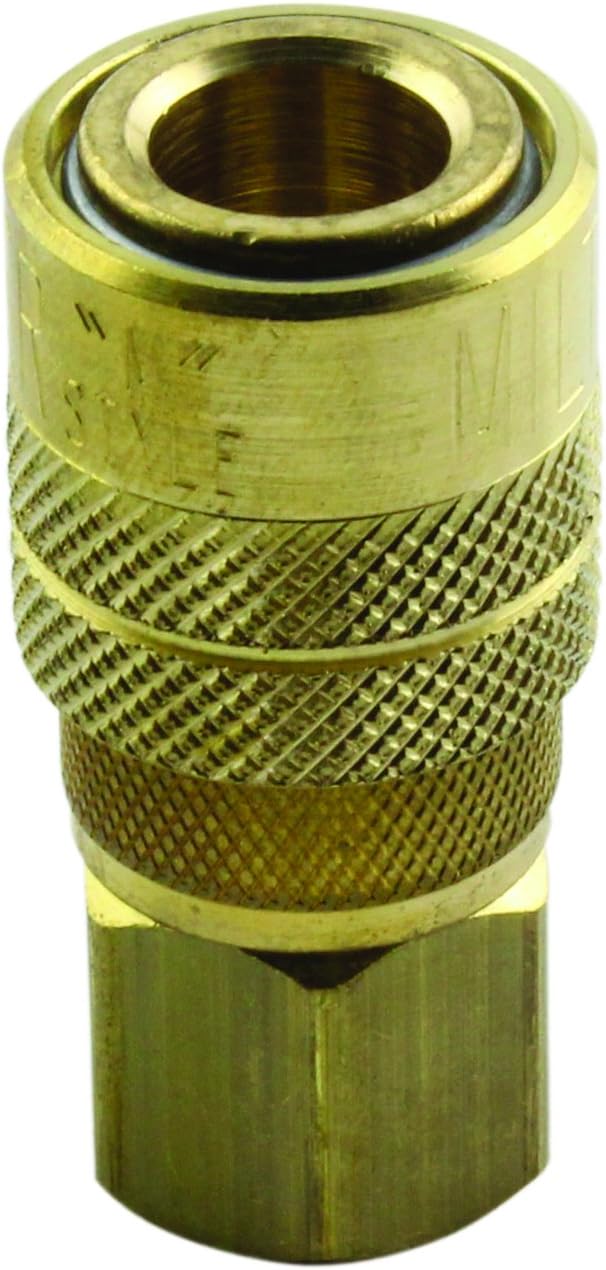 Milton (S-715) 1/4" FNPT Female M-Style KWIK-CHANGE Coupler - Air Tool Fittings - 