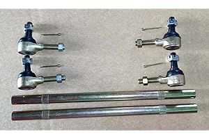 WANTONE RACING Upgrade Tie Rod Ends Kit Replacement For Yamaha Grizzly 660 2002-2008, Grizzly 700 2007-2013 ATV, Grizzly 550 2009-2013
