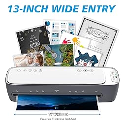 Laminator Machine 13-Inch Thermal Lamination with