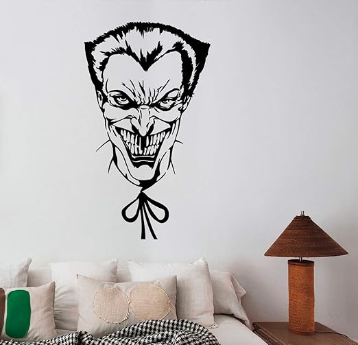 Amazon Com Joker Wall Vinyl Decal Dc Comics Vinyl Sticker Batman