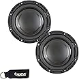 Polk Audio -Two DB842DVC 8" Dual 4-Ohm Voice Coil Subwoofers, Bundle - Marine Certified