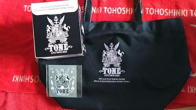 Amazon 東方神起 Tone 公式ツアーグッズ Dhcコラボ トートバッグセット アイドル 芸能人グッズ 通販