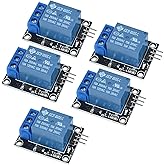Podazz 5PCS 5V Relay Module Board Suitable for PIC AVR DSP ARM Arduino Relay