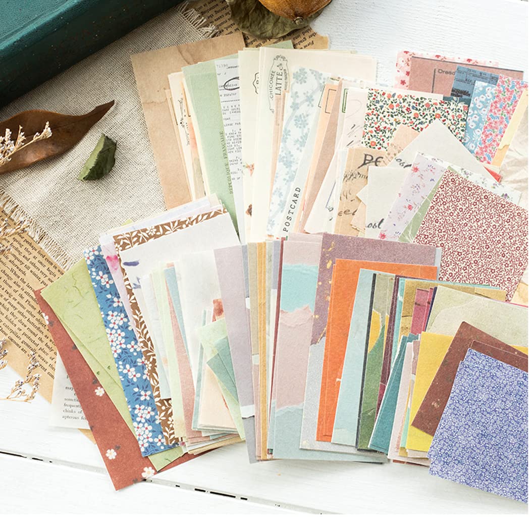 Vintage Scrapbooking Stickers Paper,360 Sheets Vintage Journaling Supplies,Retro Scrapbook Stickers Accessories,Aesthetic Decorative Stationery Paper,DIY Craft Sticker for Writing,Photo Album,Painting