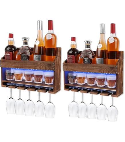 Wine Glass Organizer For Cabinet Pcs Acrylic Champagne Wall