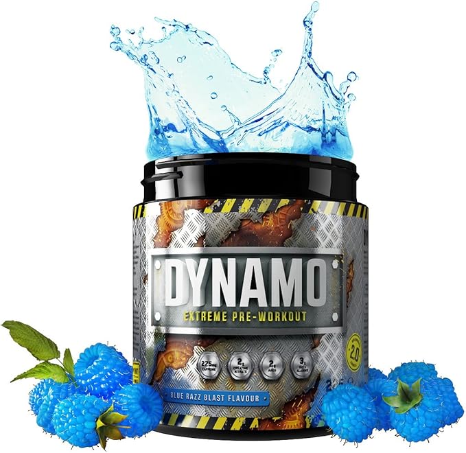 Protein Dynamix Dynamo Extreme PreWorkout powder formula Protein Dynamix Dynamo Extreme PreWorkout powder formula