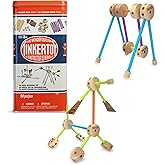 Tinkertoy - Retro Building Set Tin - 50 Pieces