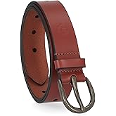 Timberland Women's Casual Leather Belt for Jeans
