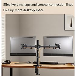 Dual LCD Display Stand, Suitable for 17-27 inch