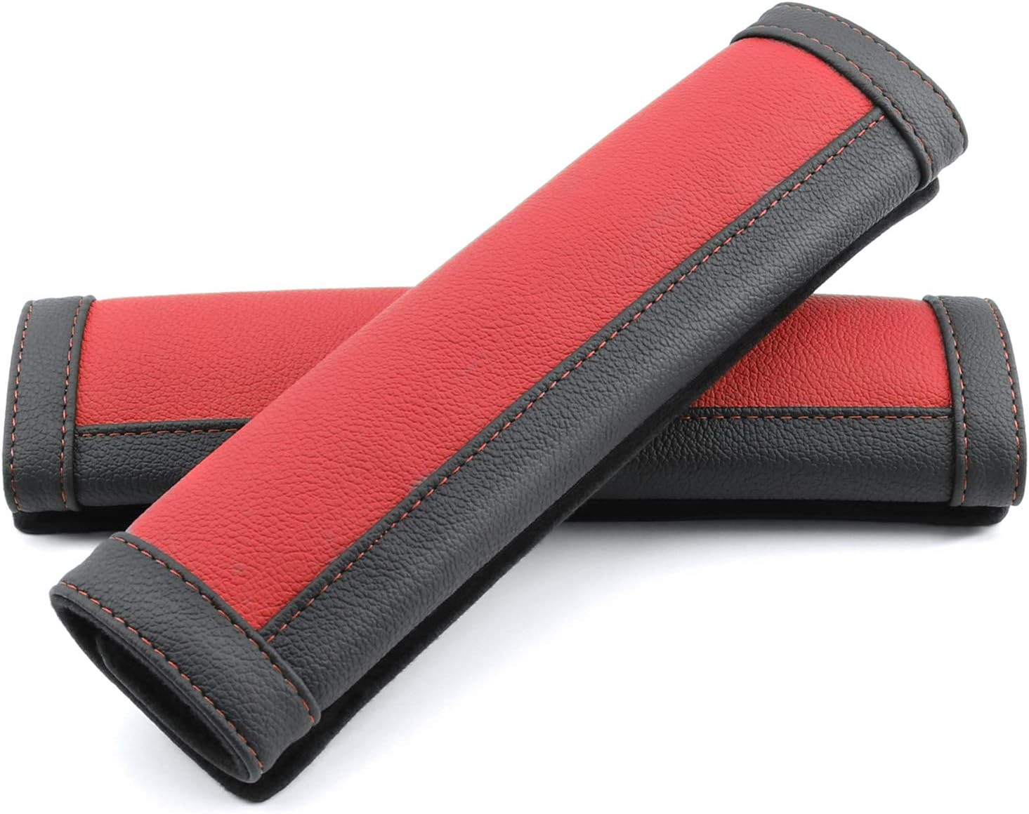 COFIT Black and Red Seat Belt Pads Pack of 2 Amazon.co.uk Car & Motorbike