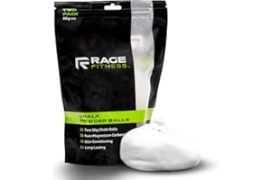 Rage Fitness Gym Chalk | Magnesium Carbonate Athletic Chalk for Excellent Grip - Gym Workout Grip Chalk for Weightlifting & Gymnastics.