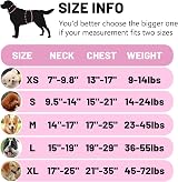 Belababy Soft No Pull Dog Harness X Small Adjustable Reflective Pink view 2