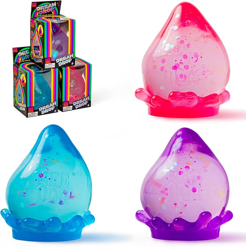 Schylling NeeDoh Dream Drop Sensory Squeeze Toy 3 Inch Color May Vary