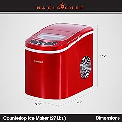 Magic Chef Countertop Ice Maker - Mini Portable Ice