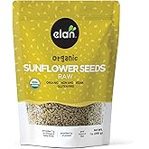 Elan Organic Raw Sunflower Seeds, 200g, Unsalted Kernels, Shelled Seeds, No Shell, Non-GMO, Vegan, Gluten-Free, Kosher, All N