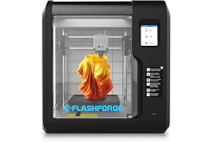 FLASHFORGE 3D Printer Adventurer 3 Leveling-Free and Rapid Detachable Nozzle, Fully Enclosed Design, Built-in HD Camera and WiFi Printing, Perfect for Beginners and Kids