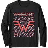 Weezer - Checkered Logo Long Sleeve T-Shirt