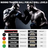 Dermasy Boxing Training Ball Set with Headband for Reaction Speed view 4
