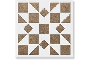 STENCIL REVOLUTION Kaleidoscope Quilt Block Stencil - Homemade Stencils, Wallpaper Stencils, Quilt Stencil, Quilting, Cool Stencils